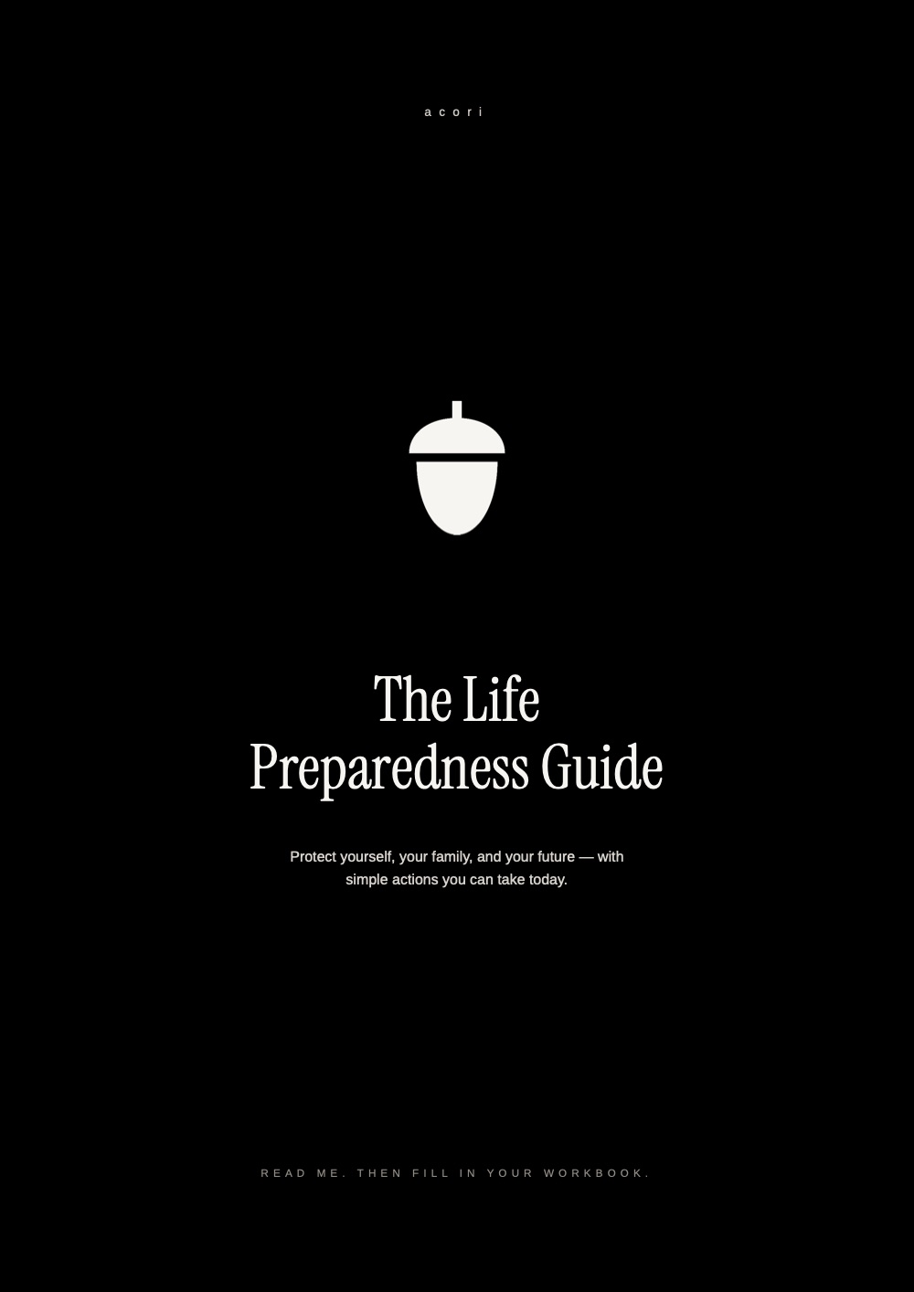The cover of The Life Preparedness Guide